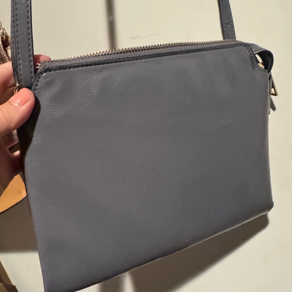 Target Gray Patent Crossbody Bag